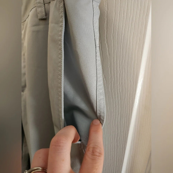 ADIDAS CLIMALITE grey golf pants activewear performance men size 34x32 - Picture 4 of 12